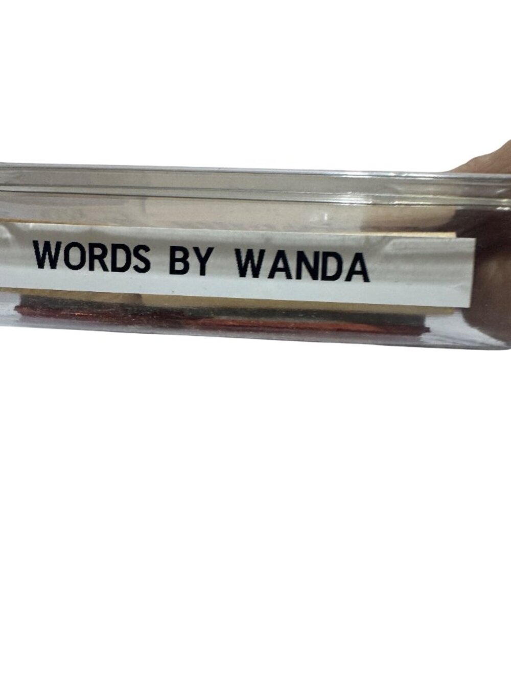 Words By Wanda Stampin Up 2004 Rubber Stamps Set Of 8 Wood Mounted Sentiments - Picture 4 of 4